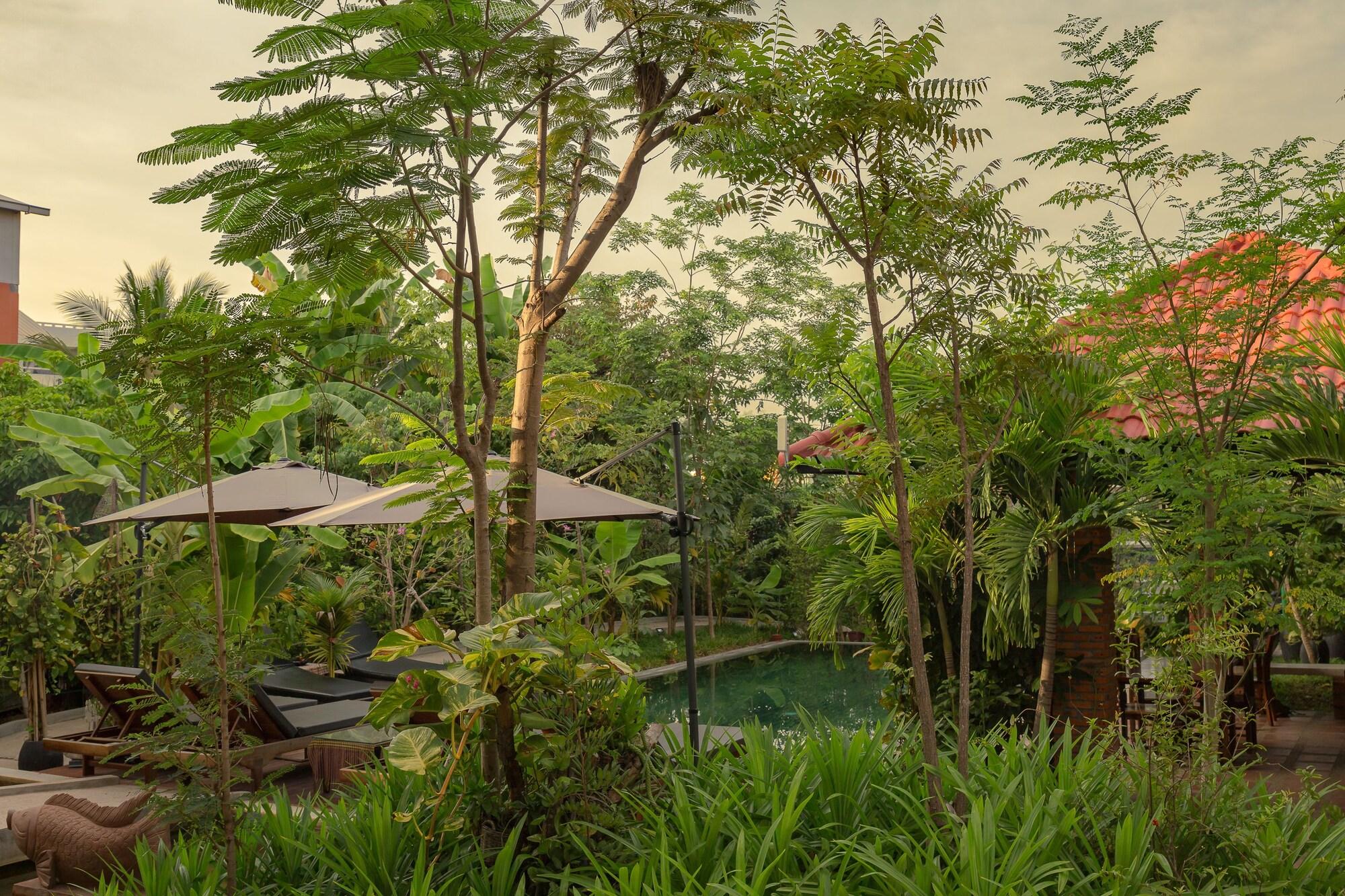 Eco Villa Siem Reap Bagian luar foto